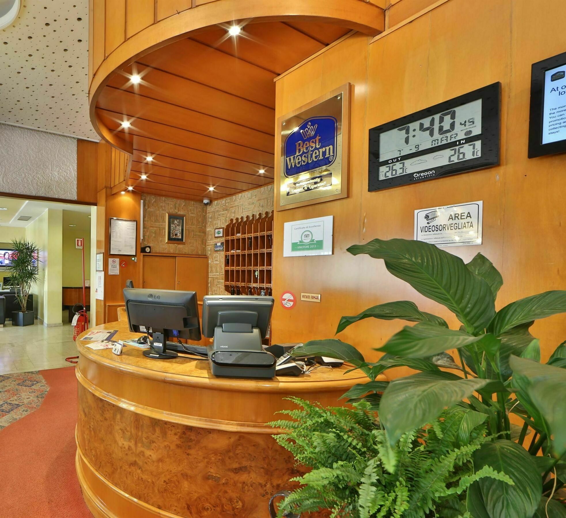 Best Western Hotel Cristallo Ровіго Екстер'єр фото